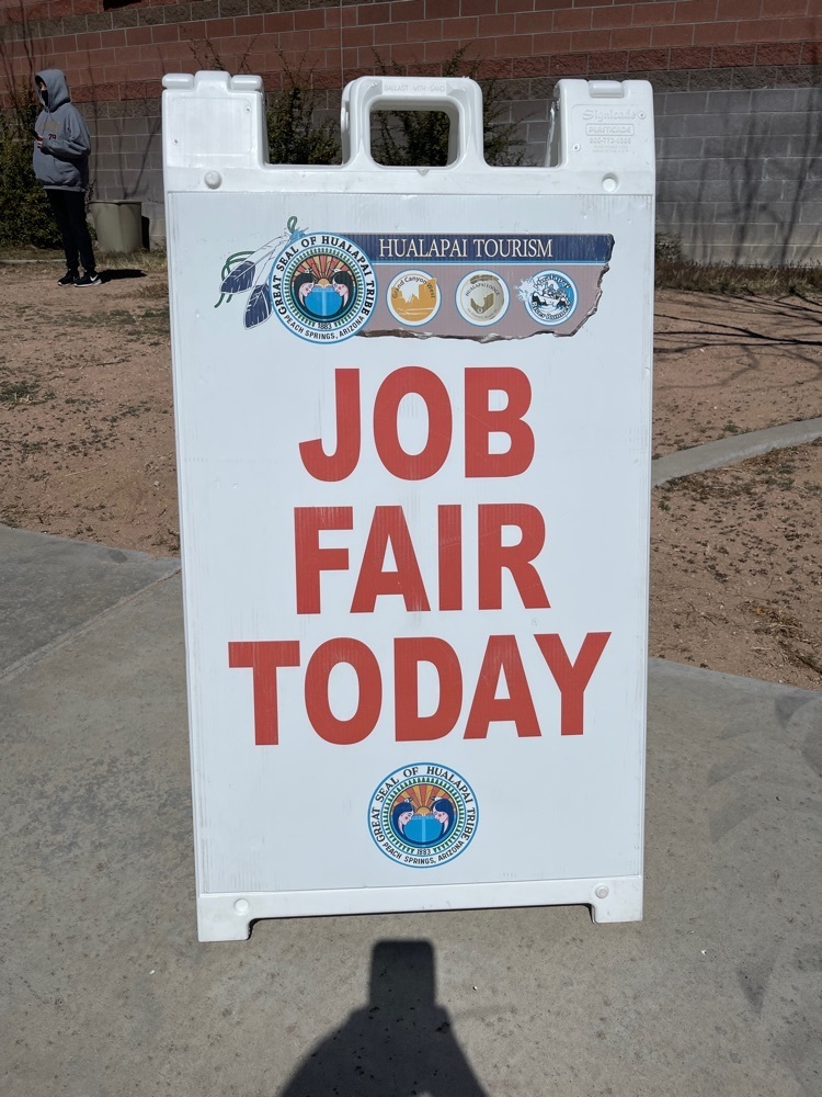 job fair sign 